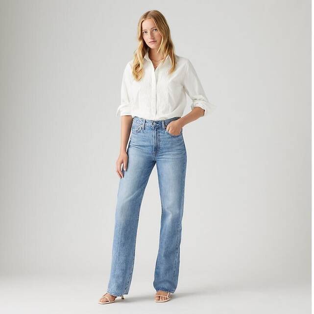 Τζιν Ribcage Wide Leg