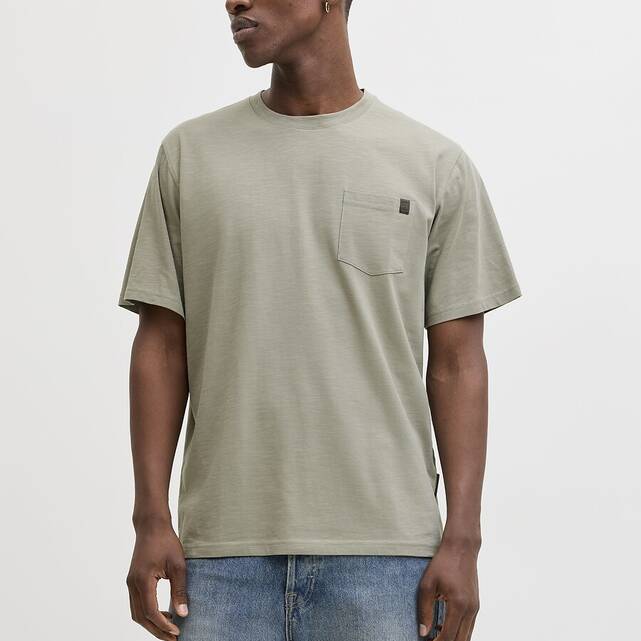 Κοντομάνικο t-shirt σε χαλαρή γραμμή