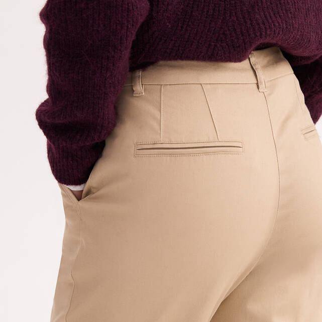 Ίσιο παντελόνι από στρετς σερζ