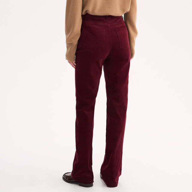 Bootcut παντελόνι από κοτλέ ύφασμα