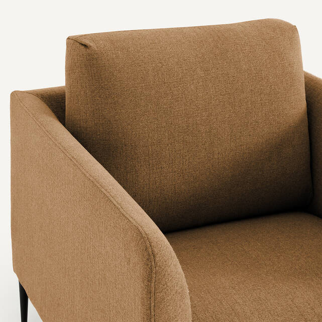 Πολυθρόνα από ανακυκλωμένο βελούδο chenille OSCAR, σχεδιασμός Emmanuel Gallina