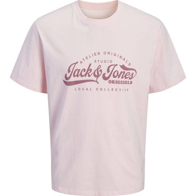 Κοντομάνικο t-shirt με στρογγυλή λαιμόκοψη Jordean