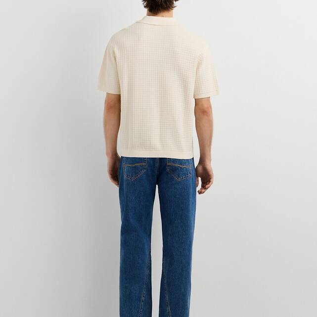 Κοντομάνικο πλεκτό polo, DYLAN
