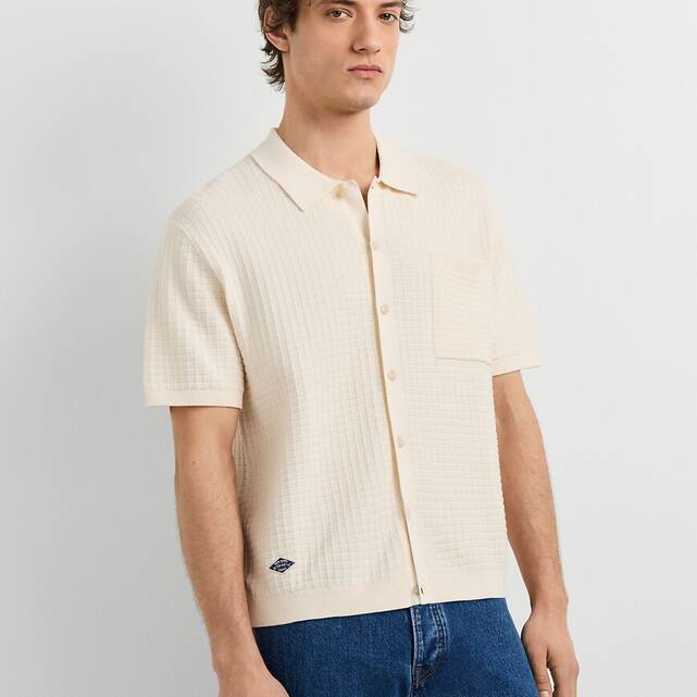 Κοντομάνικο πλεκτό polo, DYLAN