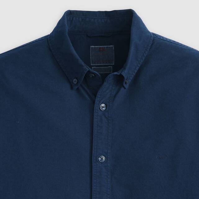 Πουκάμισο oxford relaxed με γιακά με κουμπιά
