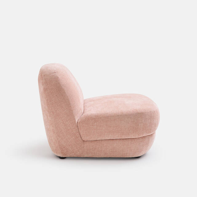 Πολυθρόνα lounge compact με υφασμάτινη υφή, OLTO