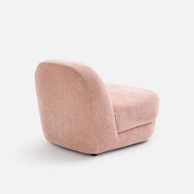 Πολυθρόνα lounge compact με υφασμάτινη υφή, OLTO
