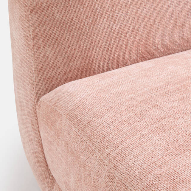 Πολυθρόνα lounge compact με υφασμάτινη υφή, OLTO