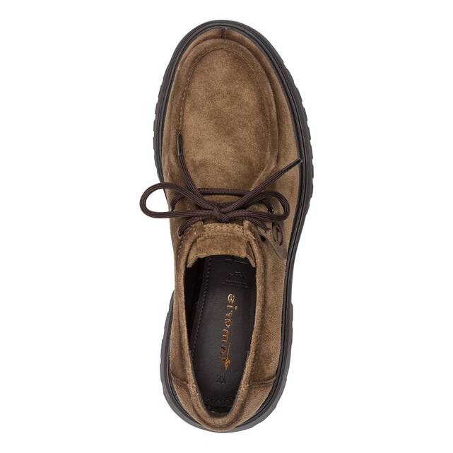 Δερμάτινα σουέντ Brogues
