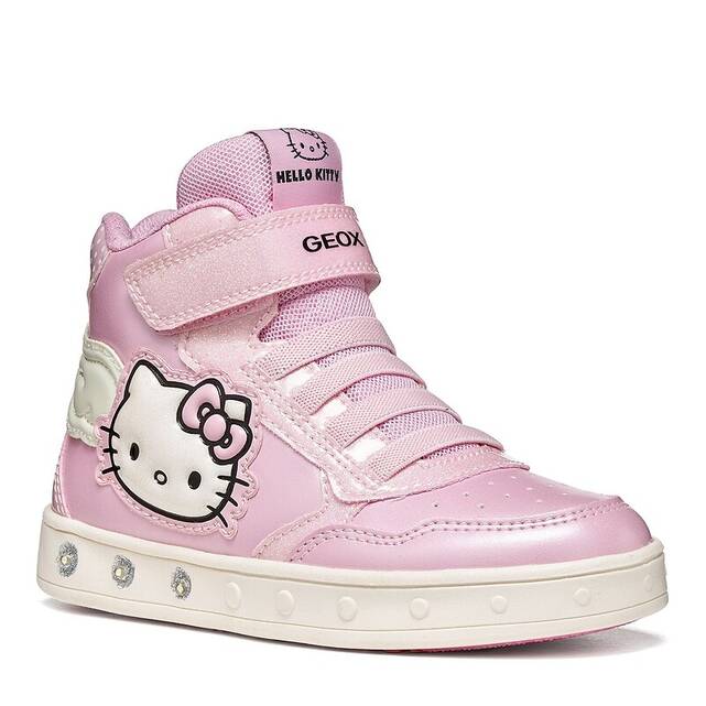 Ψηλά αθλητικά παπούτσια με LED, SKYLIN x HELLO KITTY