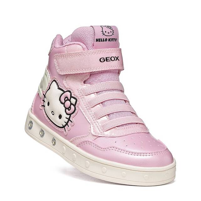 Ψηλά αθλητικά παπούτσια με LED, SKYLIN x HELLO KITTY