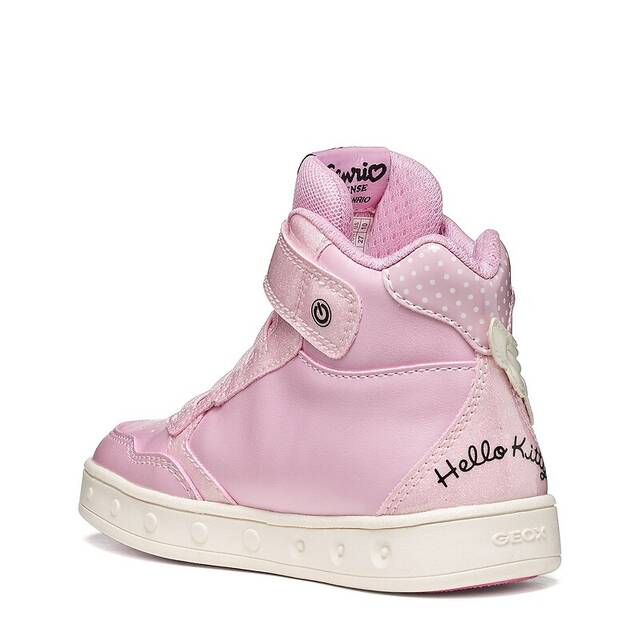 Ψηλά αθλητικά παπούτσια με LED, SKYLIN x HELLO KITTY