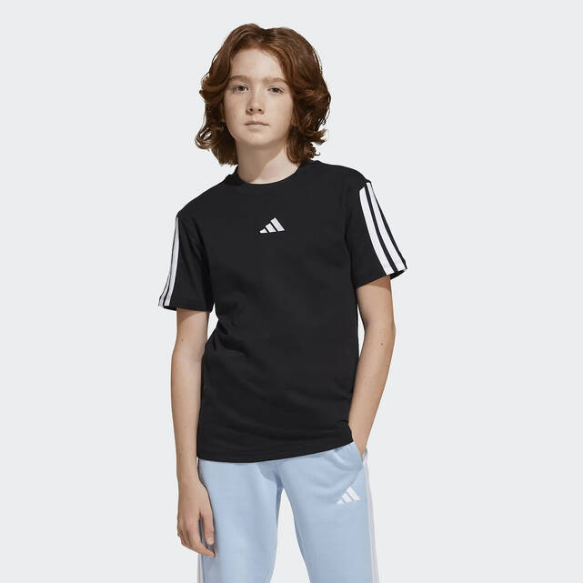 Κοντομάνικο t-shirt, 3 ρίγες, ESSENTIALS