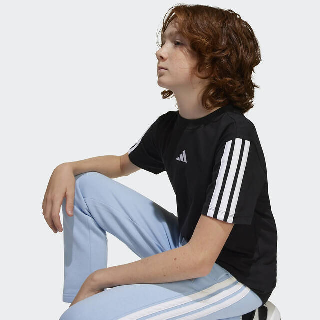 Κοντομάνικο t-shirt, 3 ρίγες, ESSENTIALS