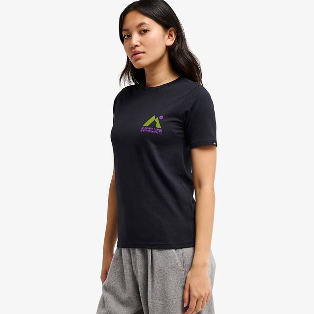 Κοντομάνικο t-shirt με στάμπα στην πλάτη