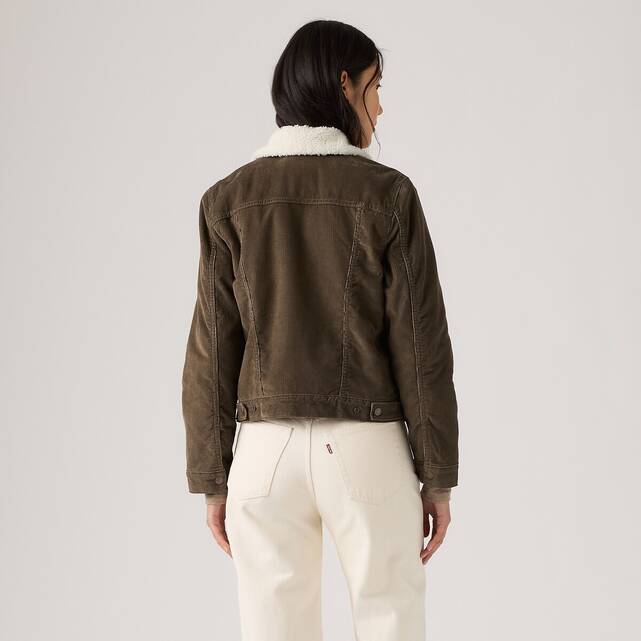 Ζακέτα από βελούδο Original Sherpa Trucker
