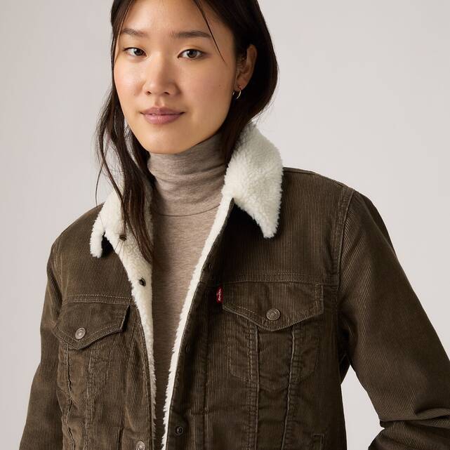 Ζακέτα από βελούδο Original Sherpa Trucker