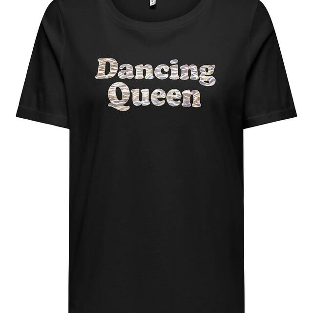 Κοντομάνικο t-shirt με στάμπα