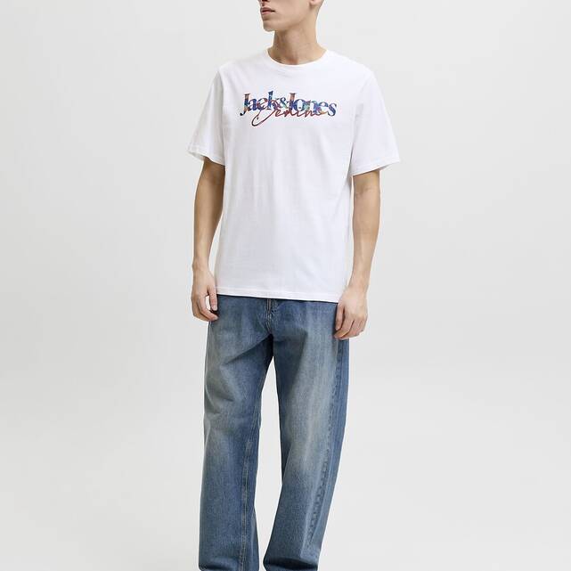 Κοντομάνικο T-shirt Tom με στρογγυλή λαιμόκοψη