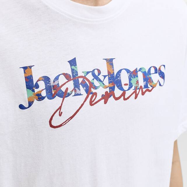 Κοντομάνικο T-shirt Tom με στρογγυλή λαιμόκοψη