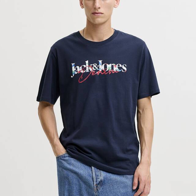 Κοντομάνικο T-shirt Tom με στρογγυλή λαιμόκοψη