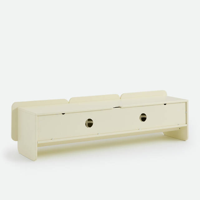 Λακαρισμένο έπιπλο TV Hi-Fi με 3 πόρτες, πλάτος 170 cm, CESCO
