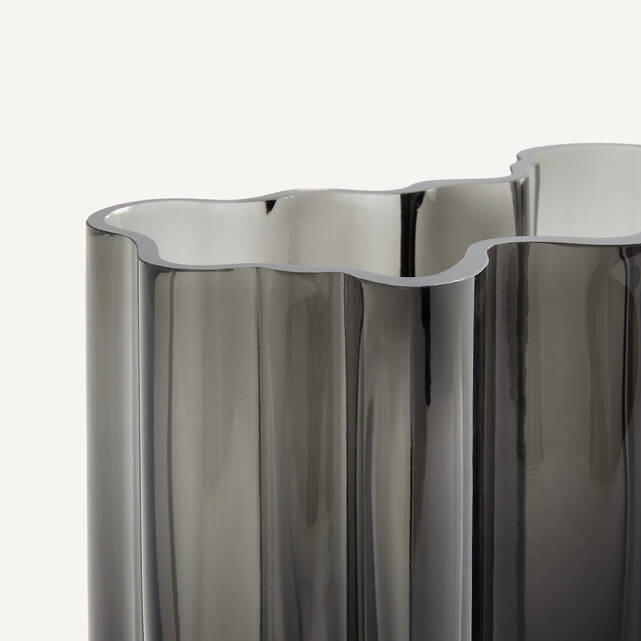 Βάζο από φυσητό γυαλί, ύψος 18 cm, ISSEY