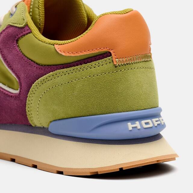 Sneakers από συνδυασμό υλικών CITY CHROMA FERN