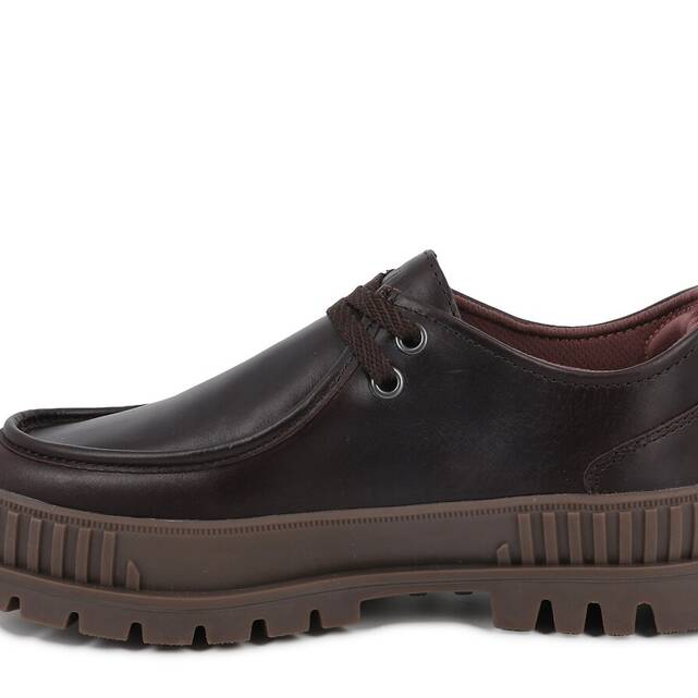 Δερμάτινα μοκασίνια με κορδόνια, Pallashock Moc LTH