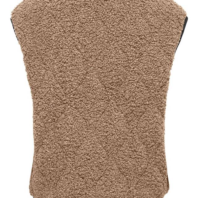 Αμάνικο jacket sherpa
