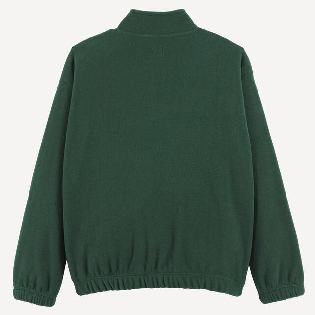 Φούτερ fleece με ψηλό γιακά και φερμουάρ