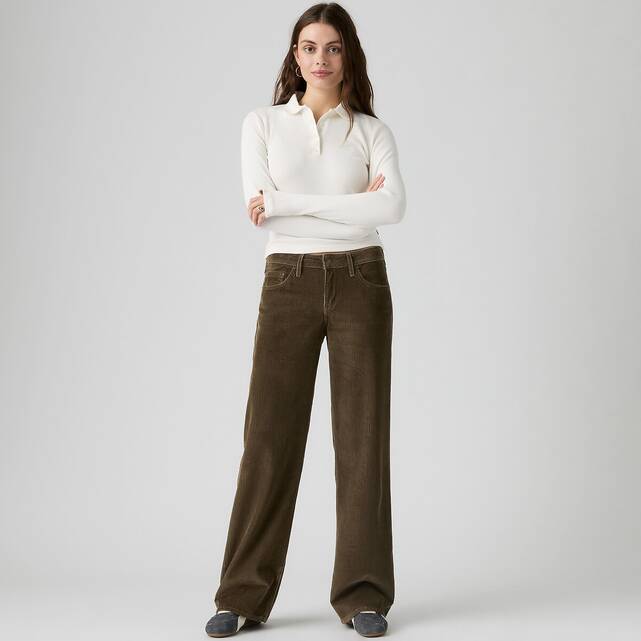 Παντελόνι από βελούδο Low Loose
