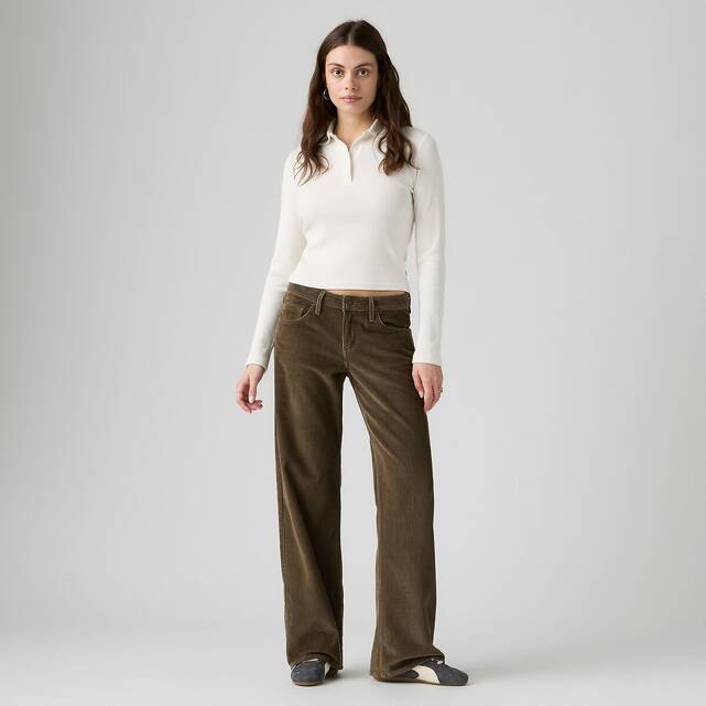 Παντελόνι από βελούδο Low Loose