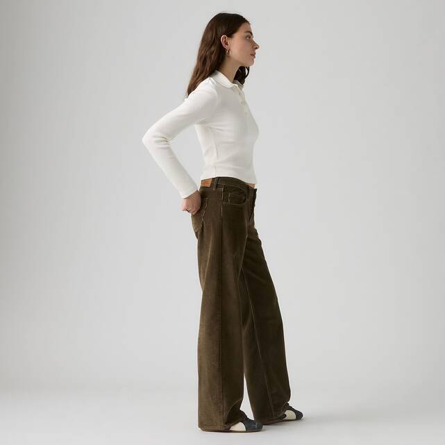 Παντελόνι από βελούδο Low Loose