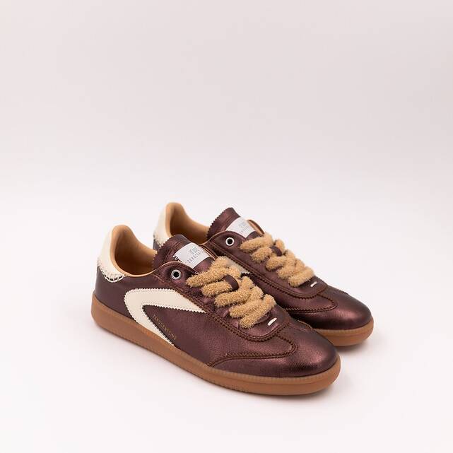 Δερμάτινα sneakers NOVA METALLIC
