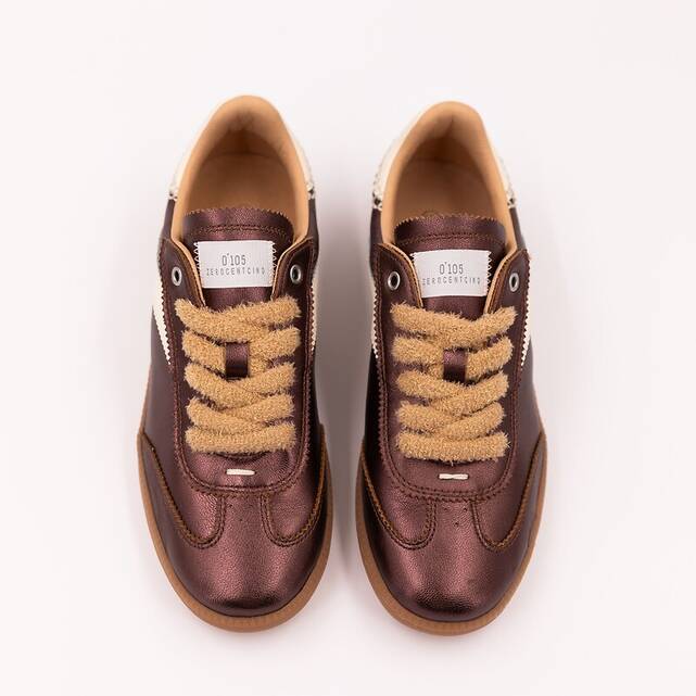 Δερμάτινα sneakers NOVA METALLIC