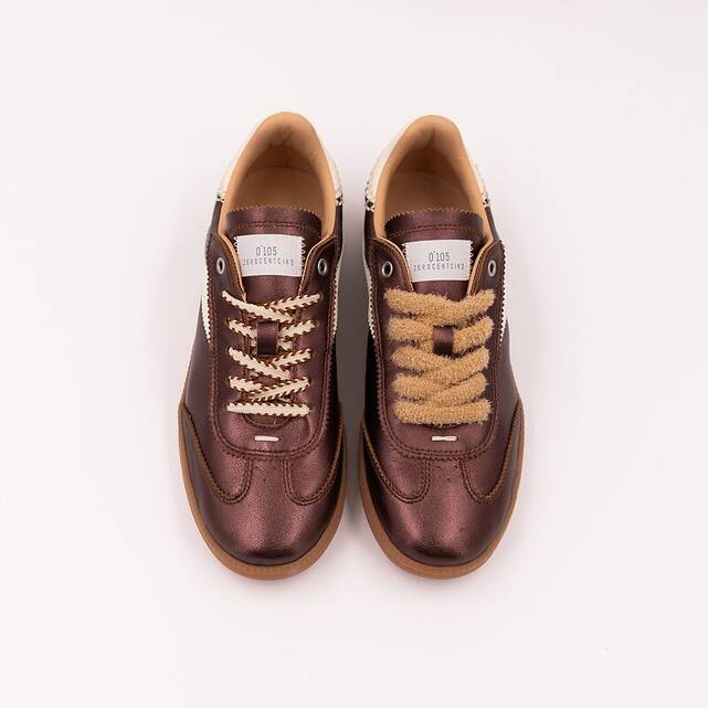 Δερμάτινα sneakers NOVA METALLIC