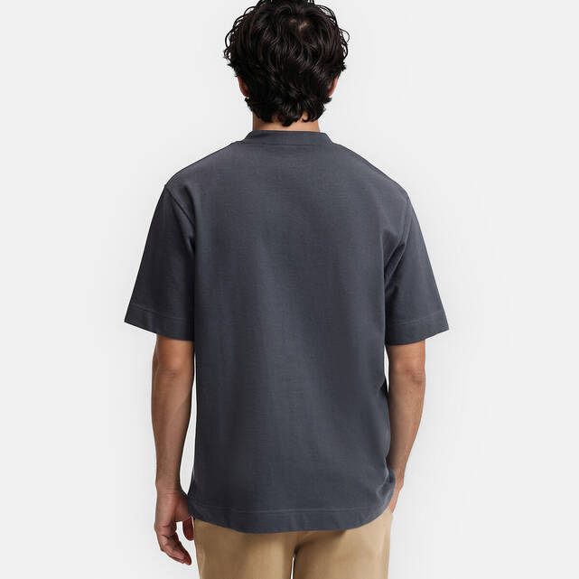 Κοντομάνικο T-shirt με στρογγυλή λαιμόκοψη