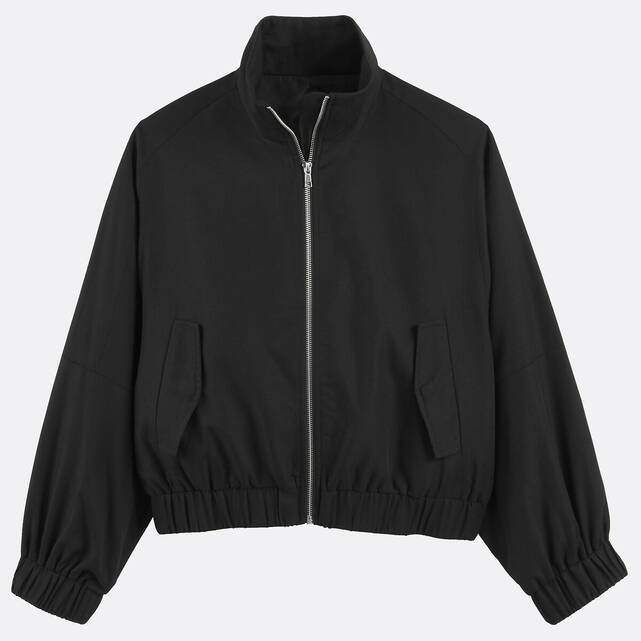 Μπουφάν bomber σε oversize γραμμή