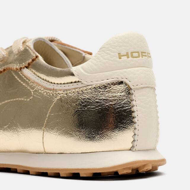 Δερμάτινα sneakers BRIDGE FL GOLD