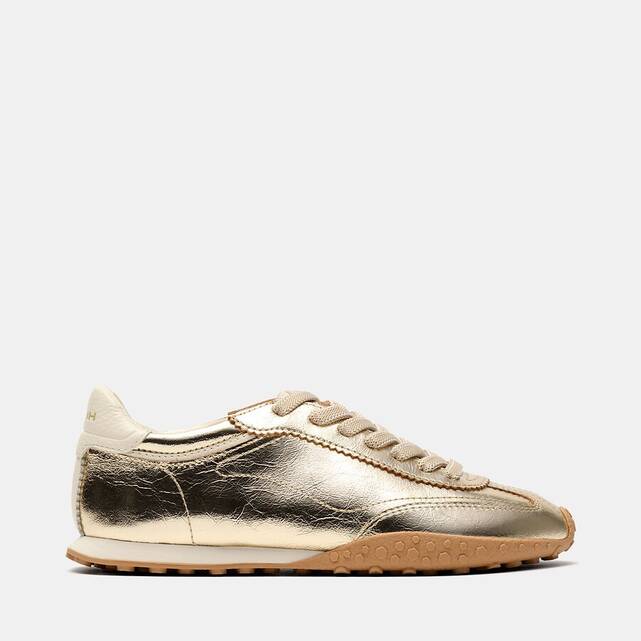 Δερμάτινα sneakers BRIDGE FL GOLD
