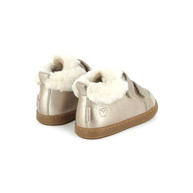 Sneakers με αυτοκόλλητα λουράκια και ζεστή επένδυση, BOUBA SCRATCH WOOL