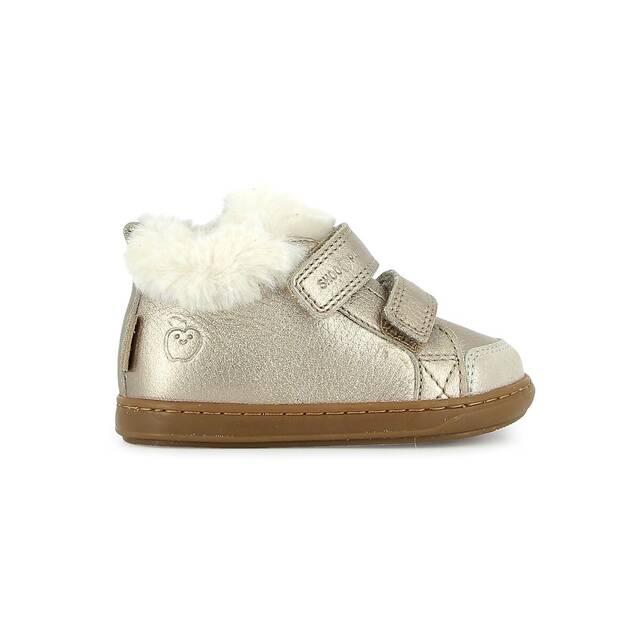 Sneakers με αυτοκόλλητα λουράκια και ζεστή επένδυση, BOUBA SCRATCH WOOL