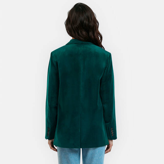 Ίσιο oversize σακάκι από βελούδο, Signature ALIENOR
