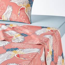 Printed pink blush