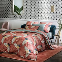 Printed pink blush