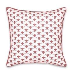 Pink blush / white