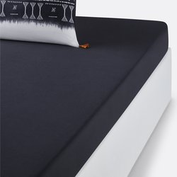 Ecru print/black