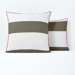 Khaki/white