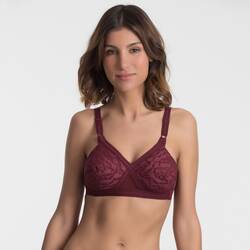 Dark burgundy red